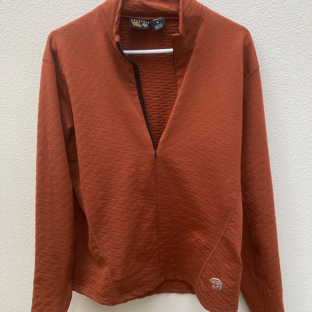 Mountain Hardwear Womens Geometric Large Long Sleeve pullover